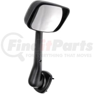 TR036-FRHMC-L by TORQUE PARTS - Hood Mirror - Driver Side, Front, Plastic, with Chrome Cover and Mounting Bolt