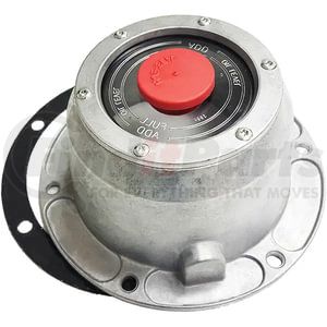 TR3404195 by TORQUE PARTS - Wheel Hub Cap - Aluminum, Bolt-On, with Gasket, 6.75" Bolt Circle