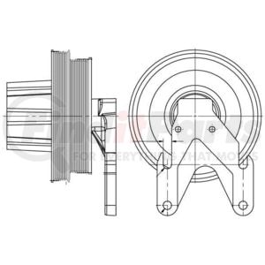 010019666X by KIT MASTERS - Kysor-Style Hub - Remanufactured