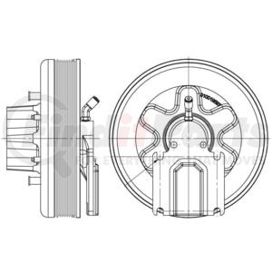 010019680X by KIT MASTERS - Kysor-Style Hub - Remanufactured