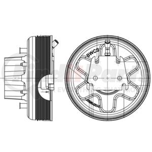 010019600X by KIT MASTERS - Kysor-Style Hub - Remanufactured