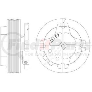 1077-07738-07X by KIT MASTERS - Kysor-Style Hub - Remanufactured