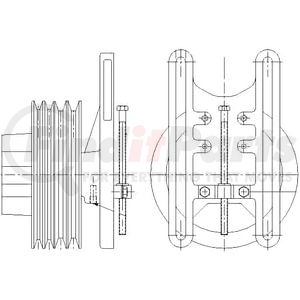 1077-07767-08X by KIT MASTERS - Kysor-Style Hub - Remanufactured