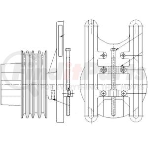 1077-07767-03X by KIT MASTERS - Kysor-Style Hub - Remanufactured