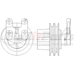 1077-07867-09X by KIT MASTERS - Kysor-Style Hub - Remanufactured