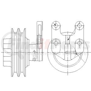 1077-07867-12X by KIT MASTERS - Kysor-Style Hub - Remanufactured