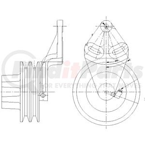 1077-07899-02X by KIT MASTERS - Kysor-Style Hub - Remanufactured