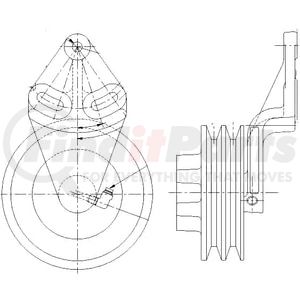 1077-07899-03X by KIT MASTERS - Kysor-Style Hub - Remanufactured