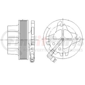 1077-07929-18X by KIT MASTERS - Kysor-Style Hub - Remanufactured