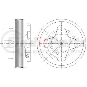 1077-07929-13X by KIT MASTERS - Kysor-Style Hub - Remanufactured