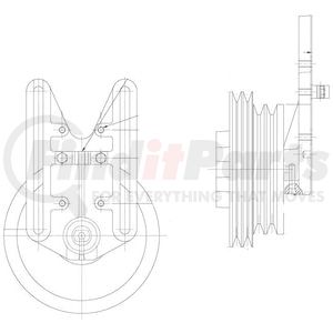 1077-07935-04X by KIT MASTERS - Kysor-Style Hub - Remanufactured