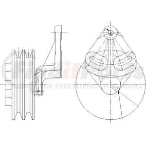 1077-07986-01X by KIT MASTERS - Kysor-Style Hub - Remanufactured