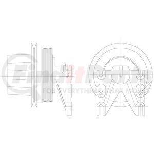 1077-08099-07X by KIT MASTERS - Kysor-Style Hub - Remanufactured