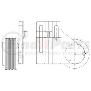1077-08121-03X by KIT MASTERS - Kysor-Style Hub - Remanufactured