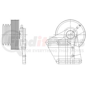 1077-08131-01X by KIT MASTERS - Kysor-Style Hub - Remanufactured