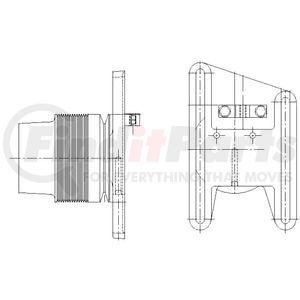1077-08161-01X by KIT MASTERS - Kysor-Style Hub - Remanufactured
