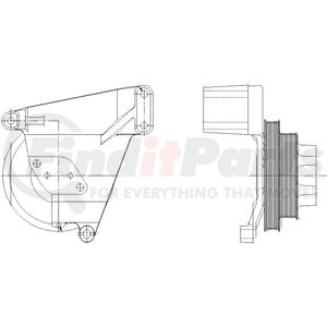 1077-08183-01X by KIT MASTERS - Kysor-Style Hub - Remanufactured