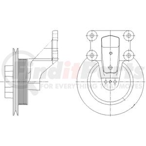 1077-08211-02X by KIT MASTERS - Kysor-Style Hub - Remanufactured
