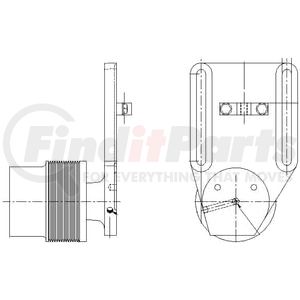 1077-08217-01X by KIT MASTERS - Kysor-Style Hub - Remanufactured
