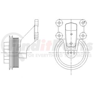 1077-08211-01X by KIT MASTERS - Kysor-Style Hub - Remanufactured