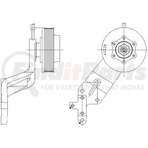 1077-09010-01X by KIT MASTERS - Kysor-Style Hub - Remanufactured