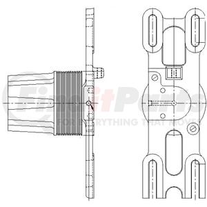 1077-08267-01X by KIT MASTERS - Kysor-Style Hub - Remanufactured