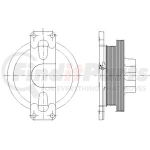 1077-09021-02X by KIT MASTERS - Kysor-Style Hub - Remanufactured