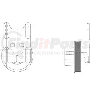 1077-09059-05X by KIT MASTERS - Kysor-Style Hub - Remanufactured