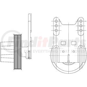 1077-09059-08X by KIT MASTERS - Kysor-Style Hub - Remanufactured