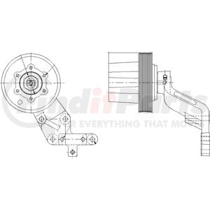 1077-09113-02X by KIT MASTERS - Kysor-Style Hub - Remanufactured