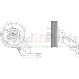 1077-09113-05X by KIT MASTERS - Kysor-Style Hub - Remanufactured