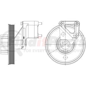 1077-09128-10X by KIT MASTERS - Kysor-Style Hub - Remanufactured