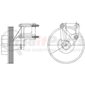 1077-09128-04X by KIT MASTERS - Kysor-Style Hub - Remanufactured