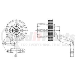 1077-09214-01X by KIT MASTERS - Kysor-Style Hub - Remanufactured