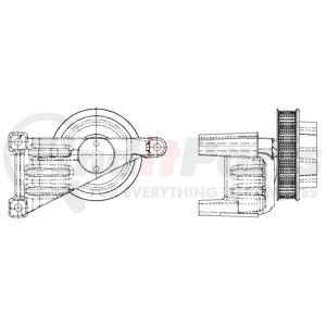 1077-09223-01X by KIT MASTERS - Kysor-Style Hub - Remanufactured