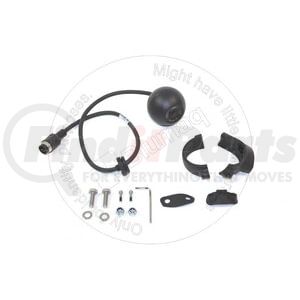 Blumaq 3366684 Dashboard Video Camera Kit 12 or 24 Volt NTSC Color 115 Degree View 4 Pin Pigtail Heavy Duty Back Up Vision