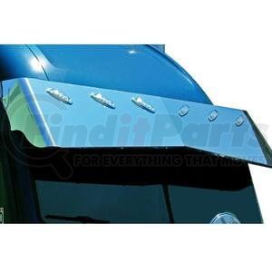 Aranda F-3046 Sun Visor Sun Visor - 16" x 17-1/2" Blind Mount, V-Style, With 6 Combo Light Holes