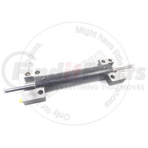 214-5097 by BLUMAQ - Steel Steering Cylinder, Front Axle, 9.45" Stroke, 2.56" Bore, For Caterpillar Backhoe Loader