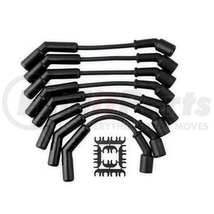 9070CK by ACCEL - Extreme 9000 Black Ceramic Boot Spark Plug Wire Set