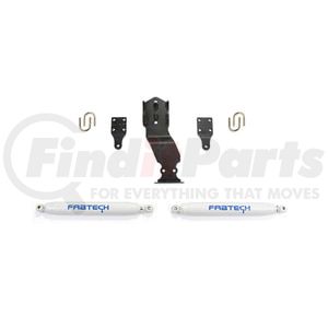 FTS22301 by FABTECH - Steering Stabilizer Kit; Performance Dual;