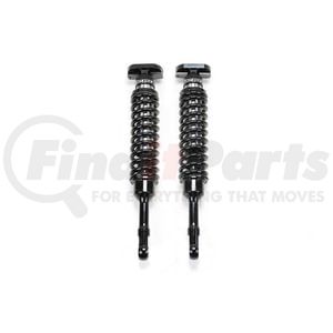 Fabtech FTS26057 Suspension Shock Absorber Dirt Logic 2.5 Stainless Steel Coilover Shock Absorber; Front; For 0-3.5 in. Lift;