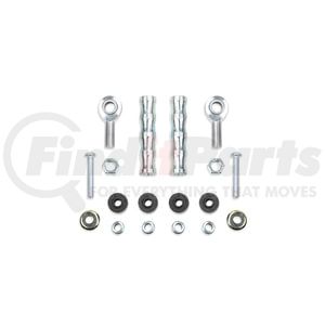 FTS93009 by FABTECH - Sway Bar Links; Pair; Fits Multiple Ford Super Duty Applications;