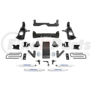 K1121 by FABTECH - Crossmember Lift System; 4 in. Lift; w/Performance Shocks;