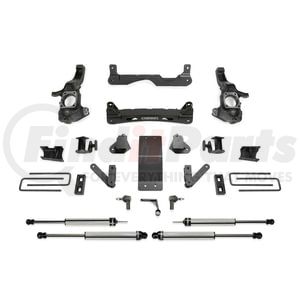 Fabtech K1200DL Suspension Lift Kit Performance Lift System w/Shocks; 4 in. Lift; w/Dirt Logic 2.25 Shocks;