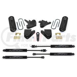 Fabtech K2100M Suspension Lift Kit Basic Lift System w/Shocks; w/Stealth Monotube Shocks; 6 in. Lift;