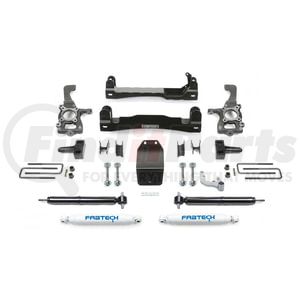 K2193 by FABTECH - Basic Lift System w/Shocks; 4 in. Lift; Rear;