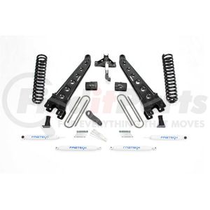 K2218 by FABTECH - Radius Arm Lift System; 6 In. Lift; Incl. Performance Shocks;
