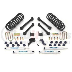 K3037 by FABTECH - Performance Lift System w/Shocks; w/Performance Shocks; 4.5 in. Lift;