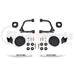 K7086 by FABTECH - Uniball UCA Lift System; 3 in. Lift; UCA Kit w/Uniball; Front Shock Spacer; Rear Coil Spacer; Rear Perfomance Shocks;