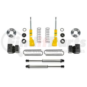 K9008DL by FABTECH - Coil Assist Kit; 1.5 in.; Front Bilstein B6 Struts And Rear Dirt Logic 2.25 Shocks;